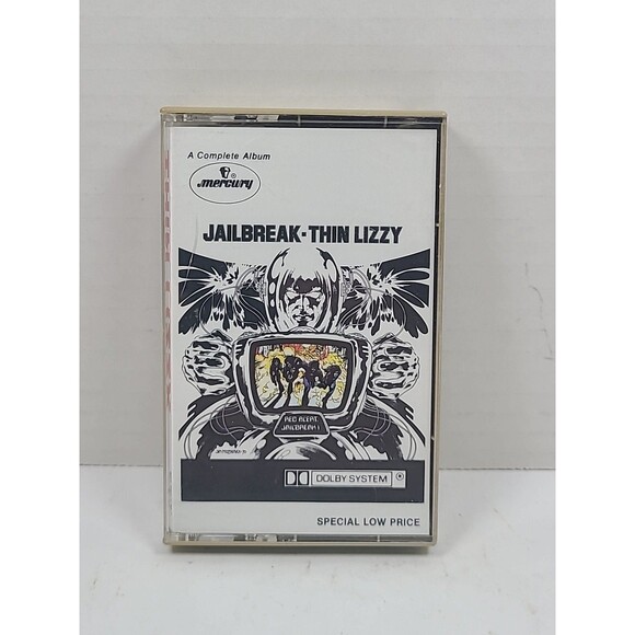 Thin Lizzy Jailbreak Cassette Tape 1976 - Picture 1 of 5